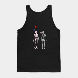 Skeletons Sim - Negative Interaction Tank Top